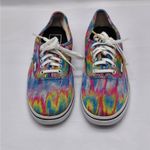 Vans  Y2K Retro Unisex Rainbow Tie Dye Sneakers Shoes Lace Up Low Top Preppy Photo 1