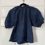 Love Bonito Navy Cotton Top Size 2 Photo 3