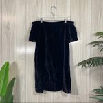 Loft  Off The Shoulder Velvet Little Black Dress size S Small Photo 1