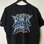 Mustang Rock Ages T Shirt Band Made In USA Graphic Tee Short Sleeve XL Photo 7