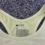 Zella  athletic tank top medium gym yoga workout Athleisure bright neon yellow Photo 1