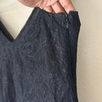 Ralph Lauren Lauren  Black Lace Tank Dress Size 8 Photo 7
