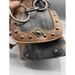 Montana‎ West Western Boho Studded Handbag Shoulder Purse Boho Gray Photo 3