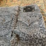 Miss Me Signature Rise Skinny Cargo Jeans in Grey Leopard combo sz 24 NWT Photo 13