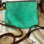 Dooney & Bourke Seafoam green 7x9 crossbody bag Photo 4