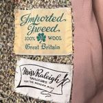Miss Raleigh Tailleurs Vintage 1940s/1950s British Tweed Blazer Approx 10/12 Photo 3
