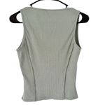Lush Clothing NWT Lush Green Ribbed Scoopneck Tank Top Size XS Photo 1