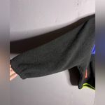 Free People  Hit The Slopes Colorblock Black Sporty Combo Pullover Size XLarge Photo 6