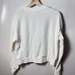 GB Fashion Sweatshirt Womens Lg Hamptons Cropped Sporty Tenniscore Cute White Photo 1