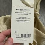 Athleta  x Alicia Keys Inner Strength Long Sleeve Gold‎ Metallic Bodysuit Size S Photo 10