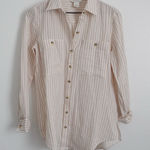 Club Monaco  Striped Button Down Top Photo 0