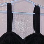 No Boundaries super soft plush velour velvet corset crop top Photo 2