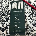 Laura Ashley  Black and White Pajama Set Size XL NWT Photo 1
