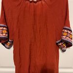 New directions orange blouse sizing is in pictures Size undefined Photo 3