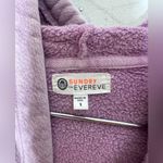 Sundry  for Evereve Hoodie Sweatshirt Women's‎ Size 1 Light Purple Split Sides Photo 2