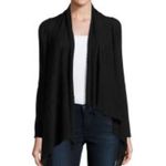 NWT Black Angora Cardigan Sweater Black Size M Photo 1