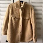 Aeropostale Tan Furry Coat Photo 1