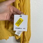 O'Neill Belle Top Long Sleeve Orange Yellow Blouse Size Large Photo 4
