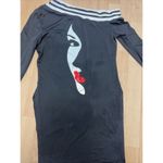 Women's NEW CHICME Size L Abstract Figure Tight Form Fitting Dress Size Small Photo 1