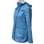 Lands' End Women's Raincoat Windbreaker Jacket Size XS Blue Spring Outdoor Photo 2