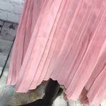 BOHO Vintage Chiffon Corset Skirt Western Tan Size L Photo 6