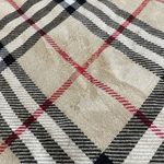 Burberry London Large Cashmere Silk Blend Heritage Check Scarf Sarong Cover-up Photo 3