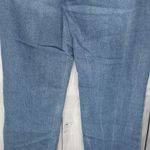 Nicole Miller  Nomad Super High Rise Straight Blue Distressed Jeans Photo 10