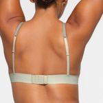 SKIMS Cotton Rib Plunge Bralette M Photo 1