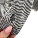 Smartwool  Women’s S Hooded Base Layer Gray‎ Stripes Outdoorsy Hiking Gorpcore Photo 2