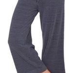 Barefoot Dreams CozyChic Ultra Lite Culottes Blue Lounge Pants SMALL Photo 0