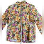 Jaclyn Smith Multicolor floral cotton blazer Photo 8