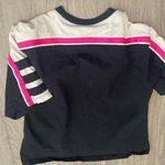 Adidas  Black and Pink Short Sleeve Tee Photo 2