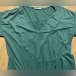 Entro 🏷️🏷️ oversized maxi dress with pockets short sleeve green sz Large Photo 4