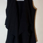 Vince Wool Cashmere Drape Front Vest Size XS Photo 0