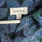 Evereve Laurena Resort Button-up Short-Sleeve Print Shirt W1611 Sz M Photo 5