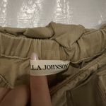Ulla Johnson  Tan Linen Blend Drawstring Shorts Size 0 US Photo 2