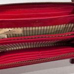Kate Spade New York Lacey Red Patent Leather Zip Around Continential Wallet Photo 3