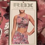 RBX Pink Racerback Sports Bra Medium Photo 3