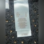 JH Collectibles Vintage Women's Black Crotchet Knit Cardigan, Size L Photo 7