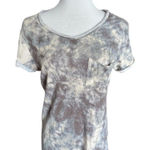 Mittoshop Womens Tie Dye Burnout Pocket Top Shirt - Sz M Photo 0