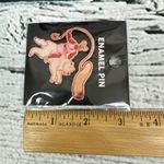 Bioworld Enamel Pin Circus Bear Riding Whip NEW Brooch Lapel Animal Pink Photo 3