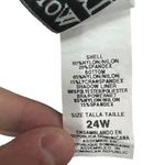 Longitude  Floral Print Bodice Solid Bottom Swim Dress Womens 24W Photo 2