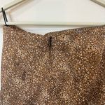 Zara Animal Print Strapless mid skirt Brown Size XXS Photo 3