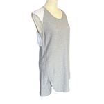 Nike  gray and white stretchy sleeveless casual activewear above the knee dress S Photo 1