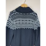 Ralph Lauren Lauren Womens Black Nordic Sweater Shawl Collar approx Size M Photo 4