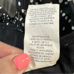 Jantzen  Black &‎ White Polka Dot Tankini Top with Built in Support Bra sz 34D/DD Photo 9