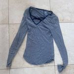 American Heritage  Striped Longsleeved Blouse Sz Small Photo 0