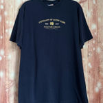 Cadre Athletic Vintage 90’s University Of Notre Dame Fighting Irish Blue T Shirt Size L Photo 0