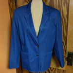 Vintage 70s polyester denim vibes blazer Blue Size L Photo 6