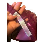 PINK - Victoria's Secret Pink Pretty Burgundy Lace Trimmed Bralette Strappy Padded Push-Up Photo 4